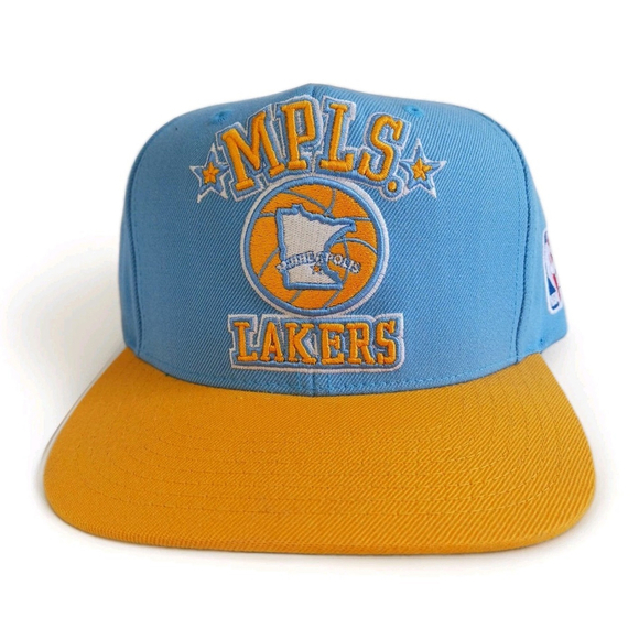 Mitchell and Ness Minneapolis Lakers MPLS Snapback Hat